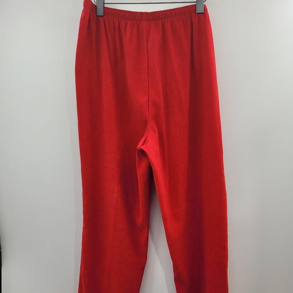 Allison Daley Pocketed Elastic Waist Faux Suede - Picture 2 of 5